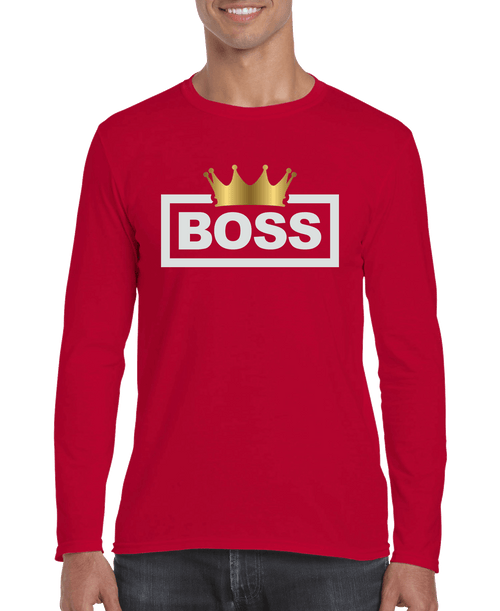 Boss Crown Men's Long Sleeve Shirt